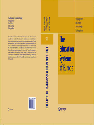 cover image of The Education Systems of Europe